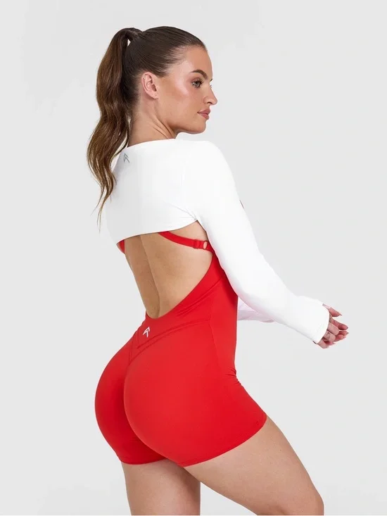 Oner Active Unified White Shrug Bolero - Picture 2 of 4